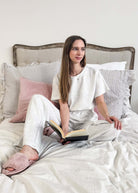 Modal Short Sleeve Jumpsuit | Grey