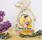 Mustard Bath 1KG Eco Refill Bag detoxifying mustard bath therapeutic essential oils bath salts Barefoot Venus