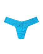 ocean eyes blue low rise thong hanky panky lace
