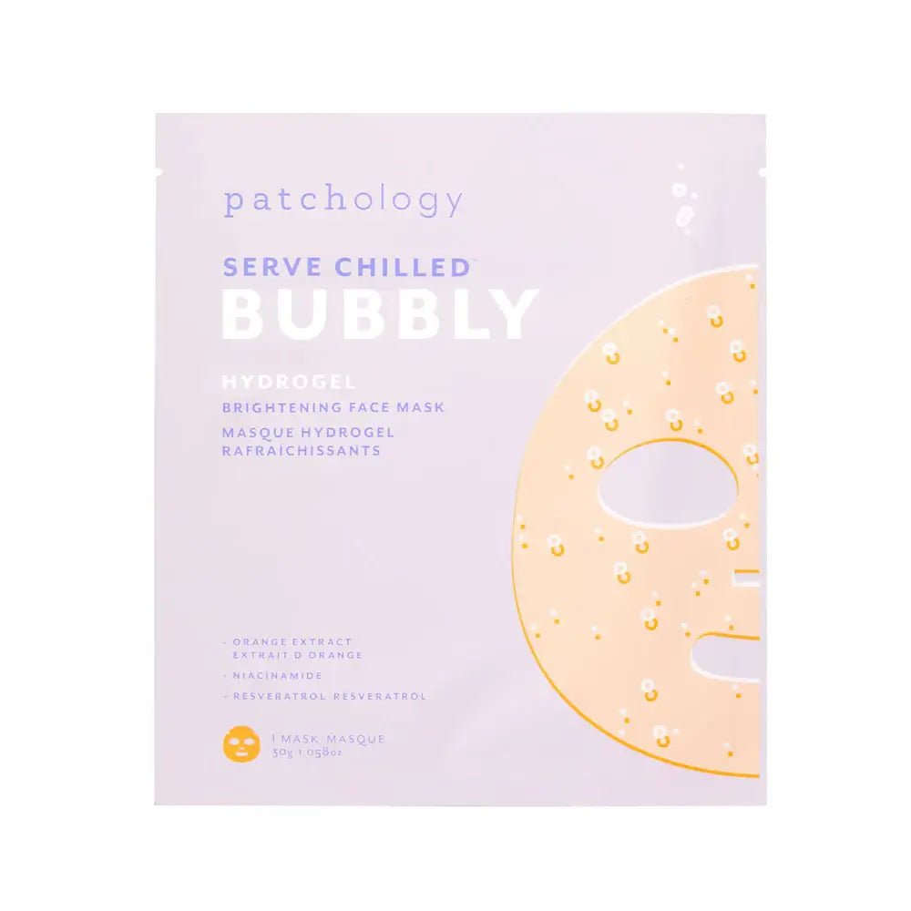 Patchology Serve Chilled™ Bubbly Brightening Hydrogel Mask (Single) - Patchology - Cloud Nine Pajamas