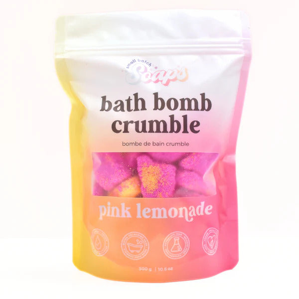Pink Lemonade Bath Bomb Crumble Regular - Cloud Nine Pajamas