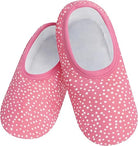 SNOOZIES Skinnies Lightweight Slipper Socks pink dots