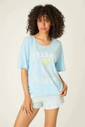 Playful Prints Feeling Salty Graphic Tee by PJ Salvage