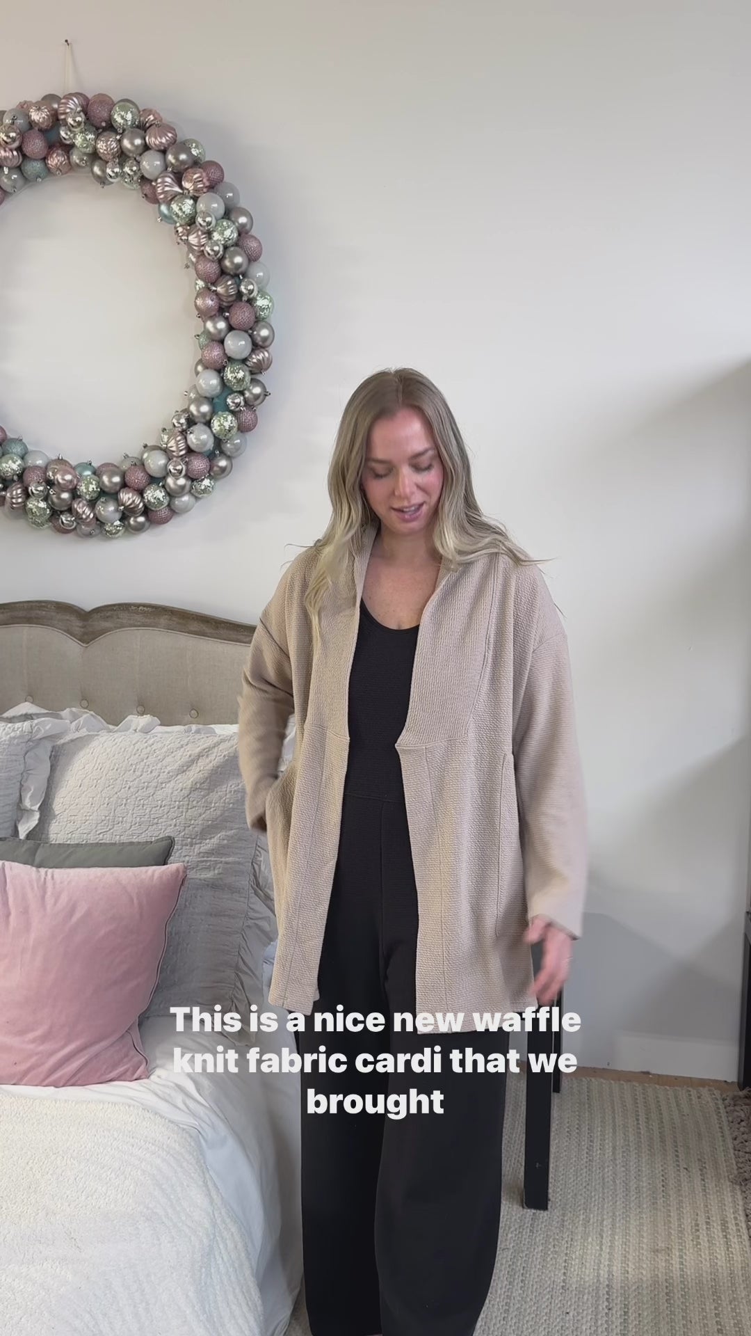 Cardigan Cloud Knit Pockets