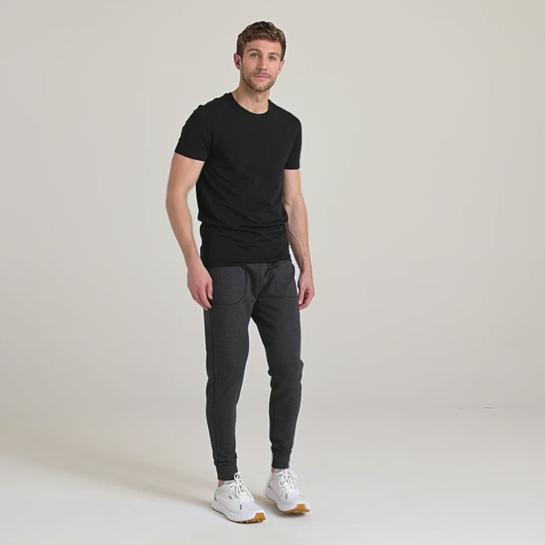 SAXX 3Six Five Men's Lounge Joggers | Premium Sweatpants – Cloud