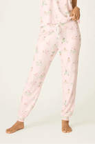 Pupcation Palms Sunnies & Sunshine Dog Print Jogger Set 