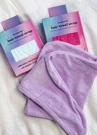 quick dry hair towel for rapid drying hair and reducing frizz and breakage