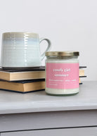heslip home comfy girl summer candle Comfy Girl Summer 9oz Coconut Soy Wax Candle Raspberry Plum Vanilla