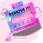 Remove It Reusable Makeup Remover Cloth | Pink - Remove It - Cloud Nine Pajamas