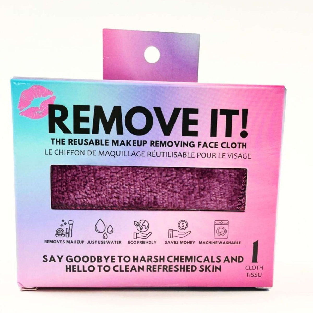 Remove It Reusable Makeup Remover Cloth | Removes All Makeup Just Water ...