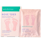 Patchology Rosé Toes renewing foot heel mask rose gold booties