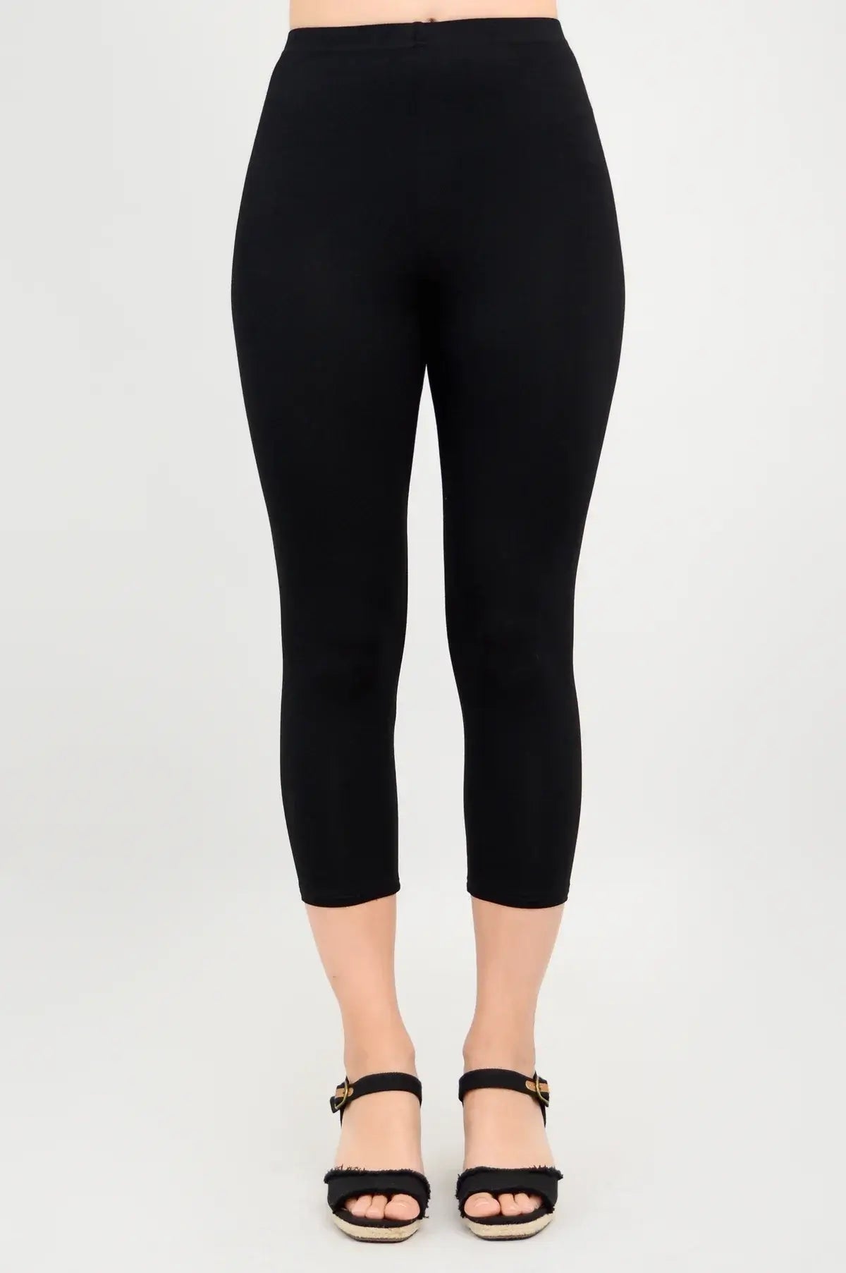 women's bamboo legging capri length soft Blue Sky Clothing Co.