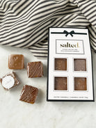SALTED. | Salted Elegance- 4 piece Caramel Window Box