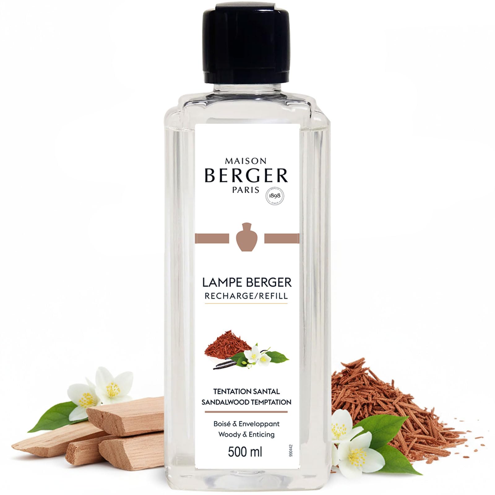Maison Berger Paris Fragrance Refill 500ml - SANDALWOOD TEMPTATION