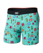 Vibe Xtra Soft Comfort Boxer Brief with fun prints of pickles and game-themed designs by SAXX.