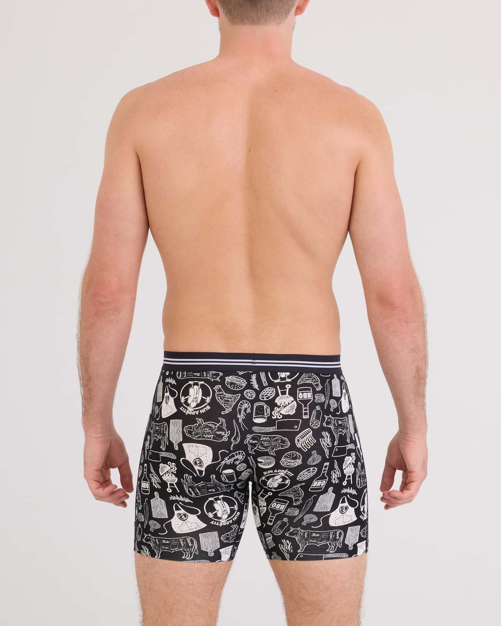 SAXX Vibe Boxer Brief – Moisture - Wicking EcoVero™ Jersey with Patented BallPark Pouch™ - Saxx Underwear Co. - Cloud Nine Pajamas