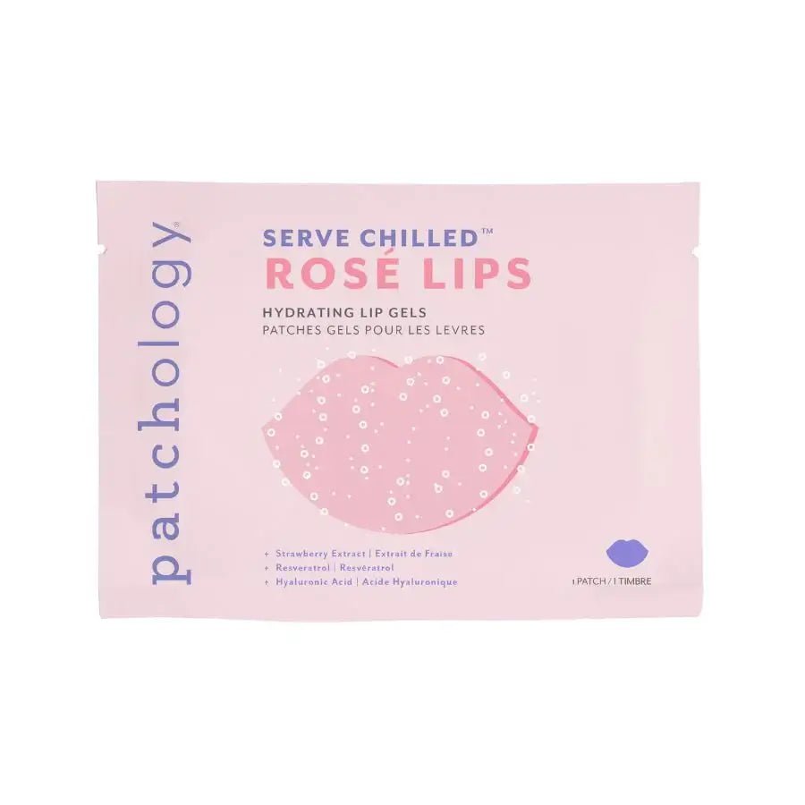 Served Chilled Rosé Lips Gels - Single - Patchology - Cloud Nine Pajamas
