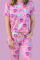 Georgia Rylan Sips & Snooze Tee & Jogger Bamboo Lounge Set