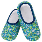SNOOZIES Skinnies Lightweight Slipper Socks sketch daisies 