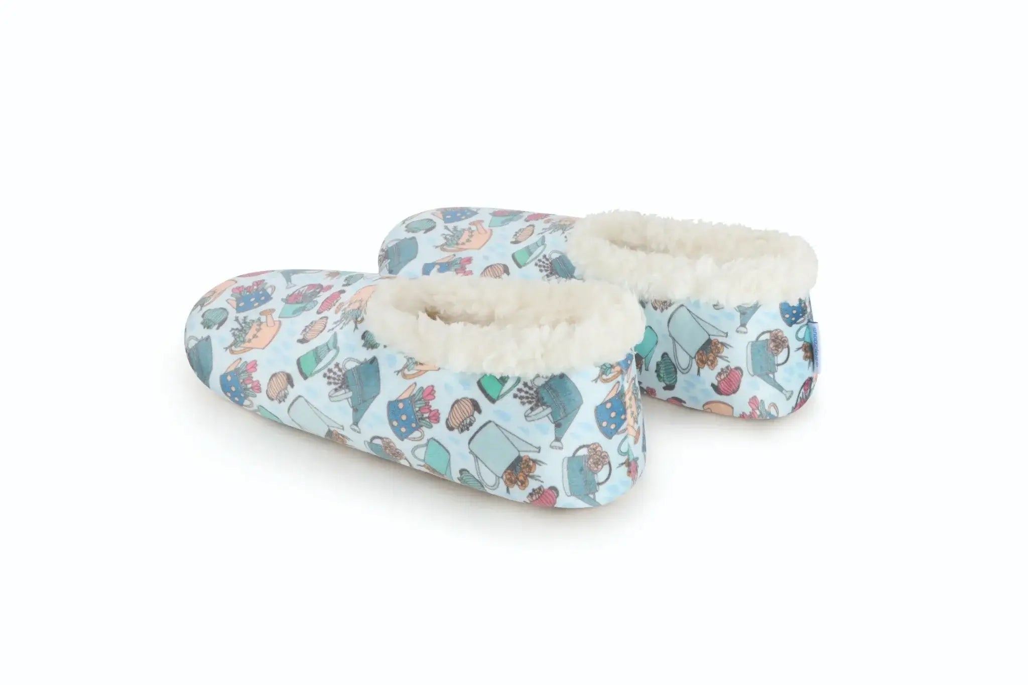 Snoozies Plush Cozy Slipper Socks with Memory Foam & Thick Sherpa Lining - Snoozies - Cloud Nine Pajamas