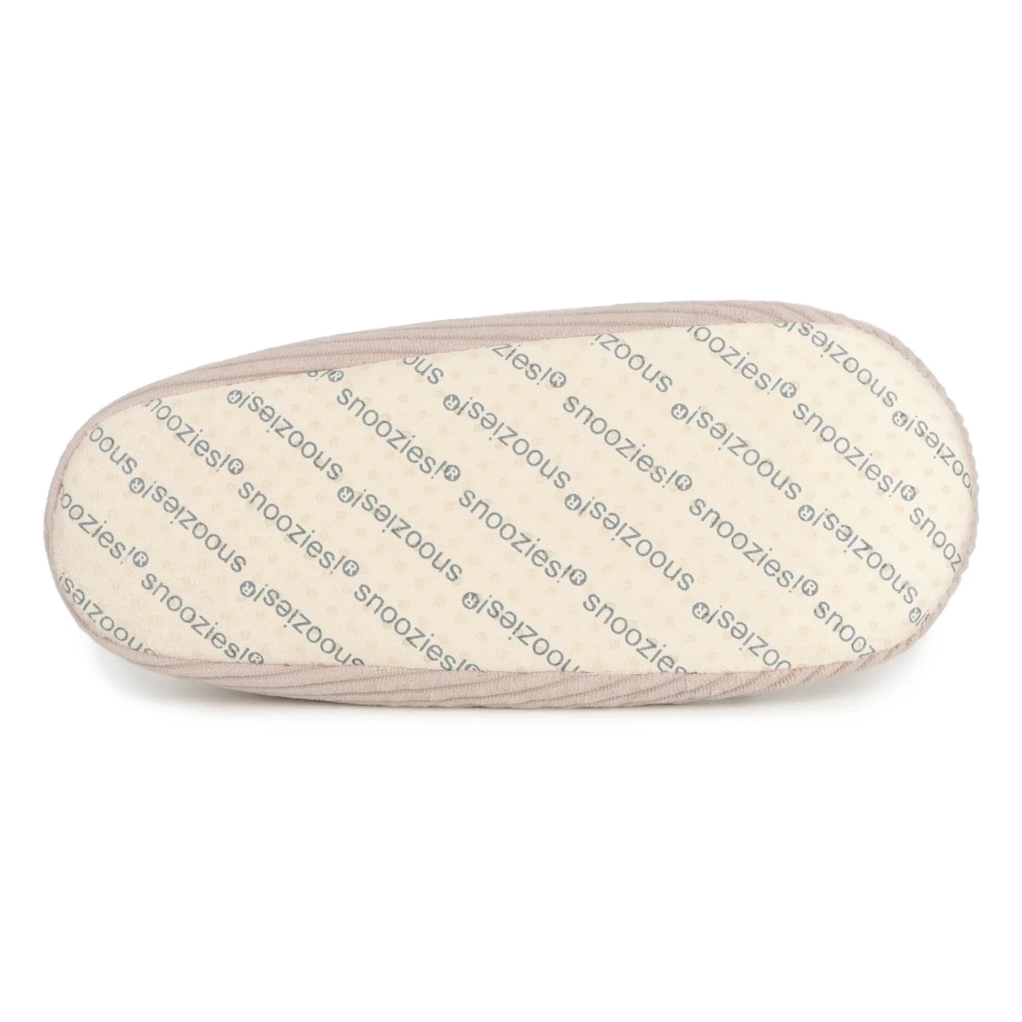 Snoozies Plush COZY Slipper Socks cozy corduroy smokey grey