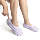 Snoozies Skinnies Lightweight Slipper Socks with Non - Skid Soles & Sherpa Lining - Snoozies - Cloud Nine Pajamas