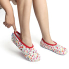 Snoozies Skinnies Lightweight Slipper Socks with Non - Skid Soles & Sherpa Lining - Snoozies - Cloud Nine Pajamas