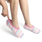 Snoozies Skinnies Lightweight Slipper Socks with Non - Skid Soles & Sherpa Lining - Snoozies - Cloud Nine Pajamas