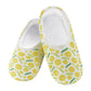 Snoozies Skinnies Lightweight Slipper Socks in Pickleball Print - Non-skid Soles