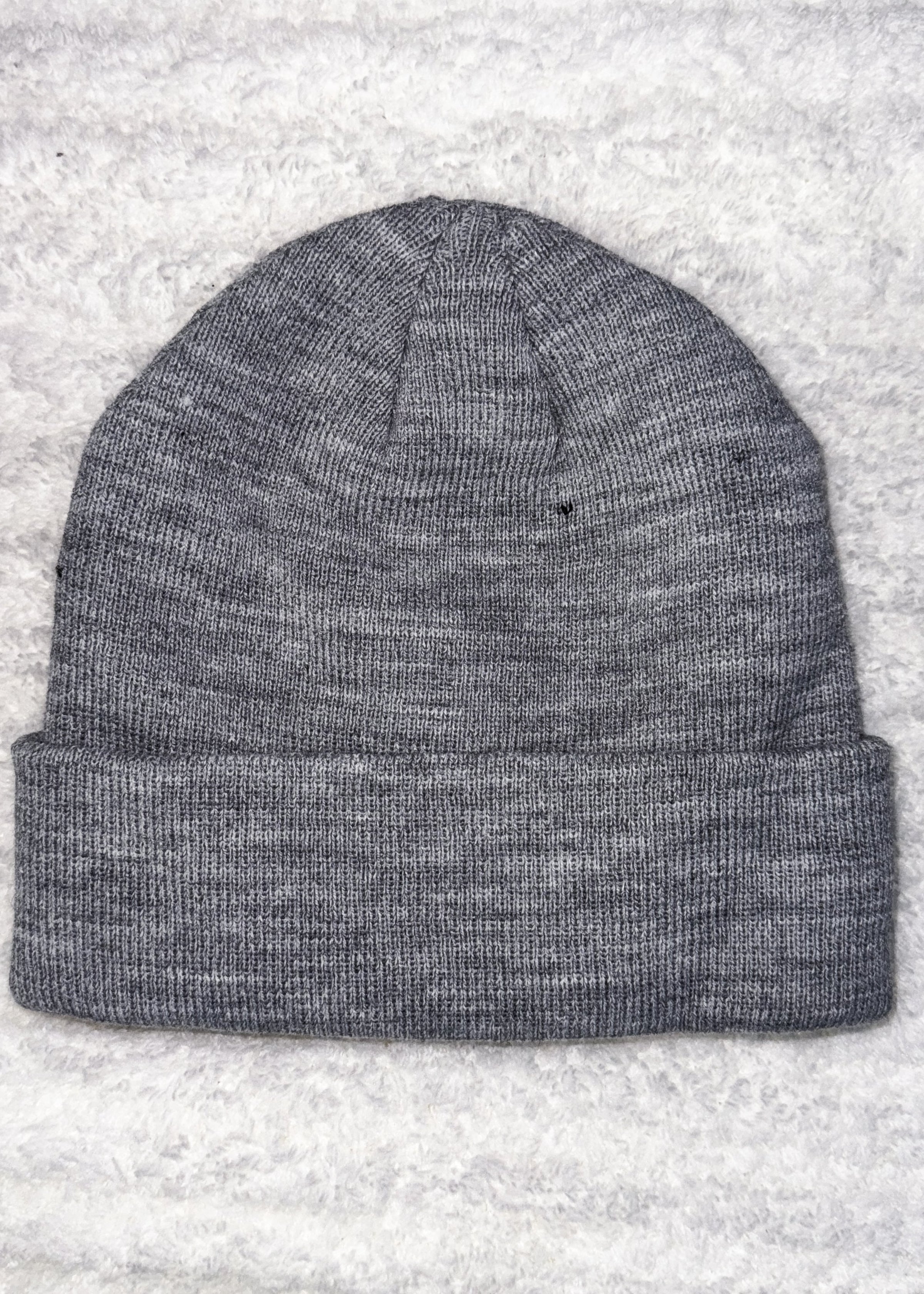 grey unisex knit sold beanie toque for winter by Gertex