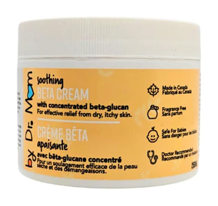 Soothing Beta Glucan Cream 250 ml - Dr Mom Skincare Corp - Cloud Nine Pajamas