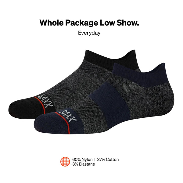 Low Show Socks 2 pack