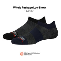 Low Show Socks 2 pack