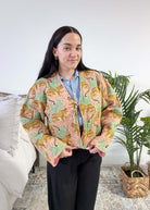 The Clara Quilted Reversible Jacket by French Toast Handmade - French Toast Handmade - Cloud Nine Pajamas