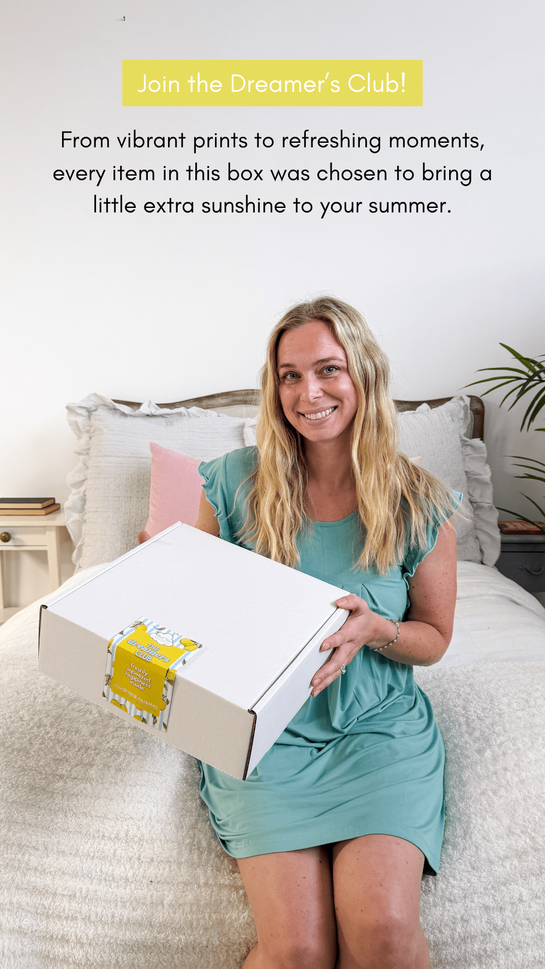 The Dreamer's Club Seasonal Box - Summer Edition -The Dreamer's Club- Cloud Nine Pajamas