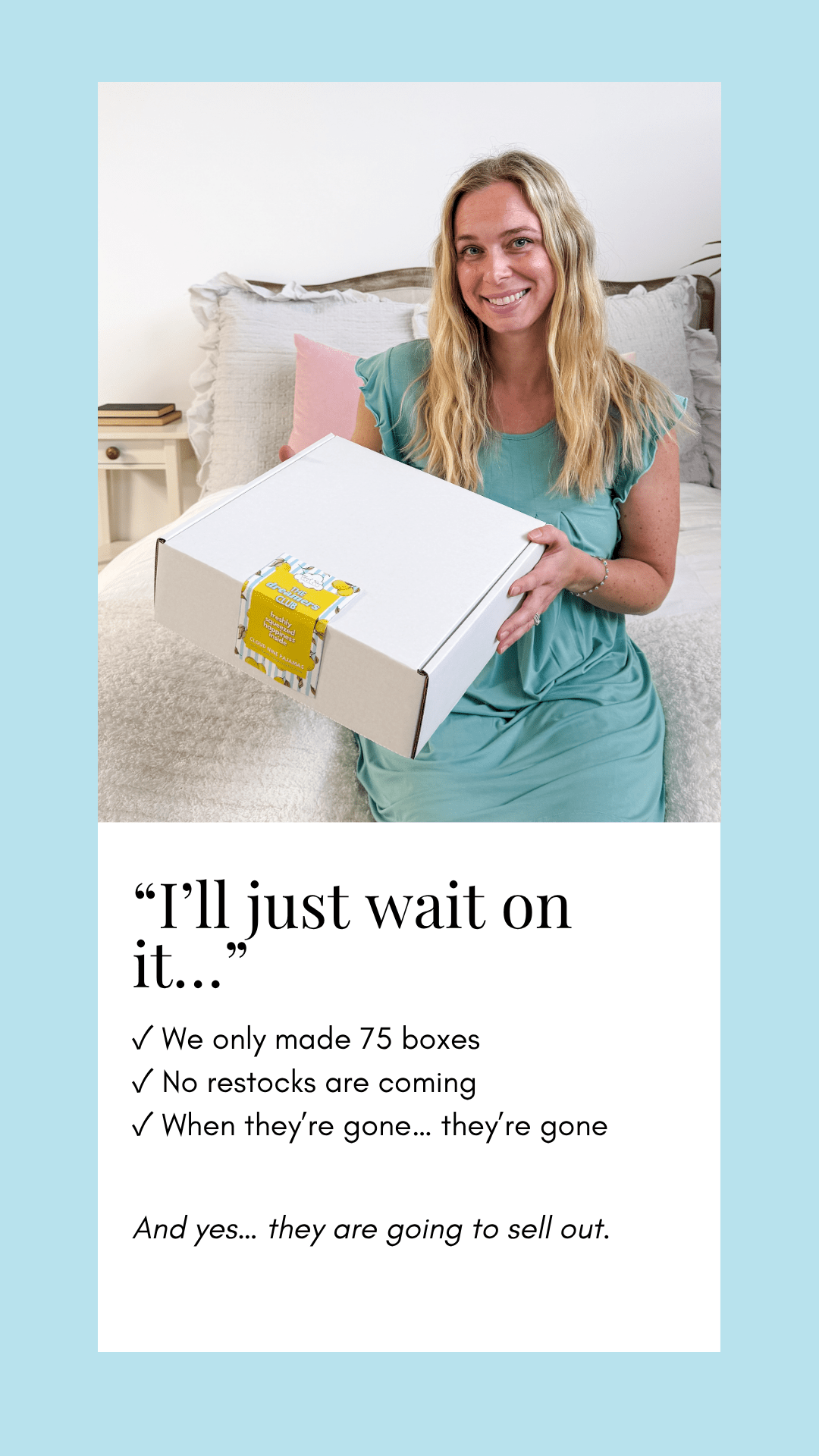 The Dreamer's Club Seasonal Box - Summer Edition -The Dreamer's Club- Cloud Nine Pajamas