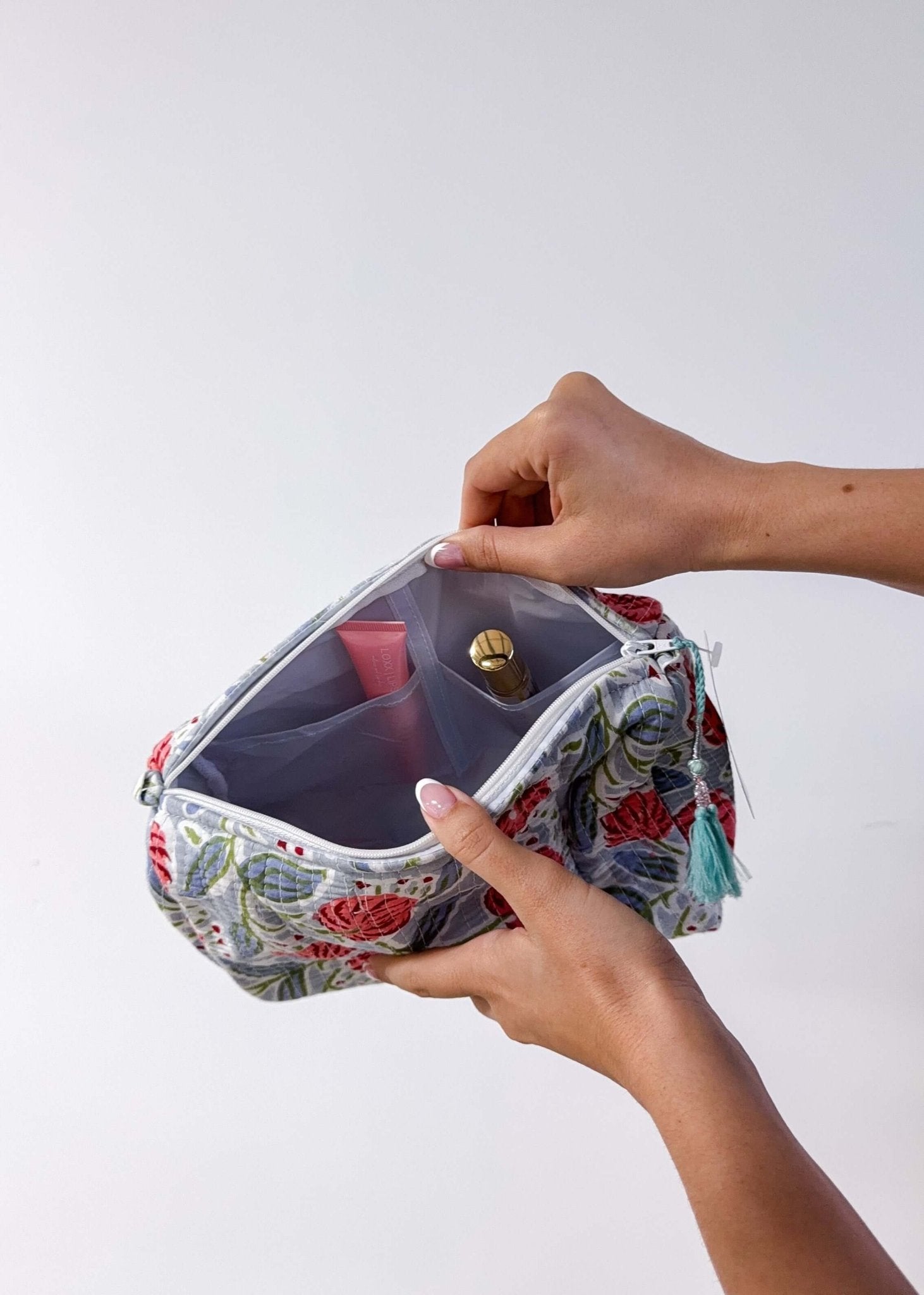 The Three In One Makeup Bag Set by French Toast Handmade - French Toast Handmade - Cloud Nine Pajamas