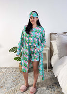 Tropic Like it's Hot Cooling Bamboo PJ Gift Set - Georgia Rylan - Cloud Nine Pajamas