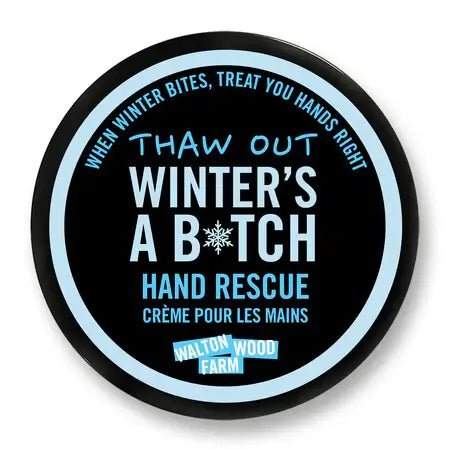 Walton Wood Farm Hand Rescue Moisturizer - winter-themed hand cream for dry hands