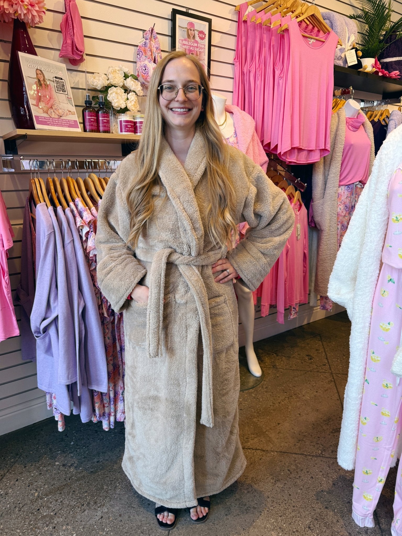 WARM BUDDY - Cozy Ultra Plush Spa Robe -Warm Buddy Co.- Cloud Nine Pajamas