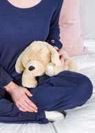 Warm Buddy Cuddle Buddy Tan Lab Puppy 18" Heat Up Stuffed Animal therapeutic heat up beige dog weighted
