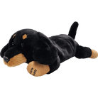 Warm Buddy Heat Up Stuffed Animal Cuddle Buddy Dachshund 15" - Therapeutic warm up weighted dog black and brown