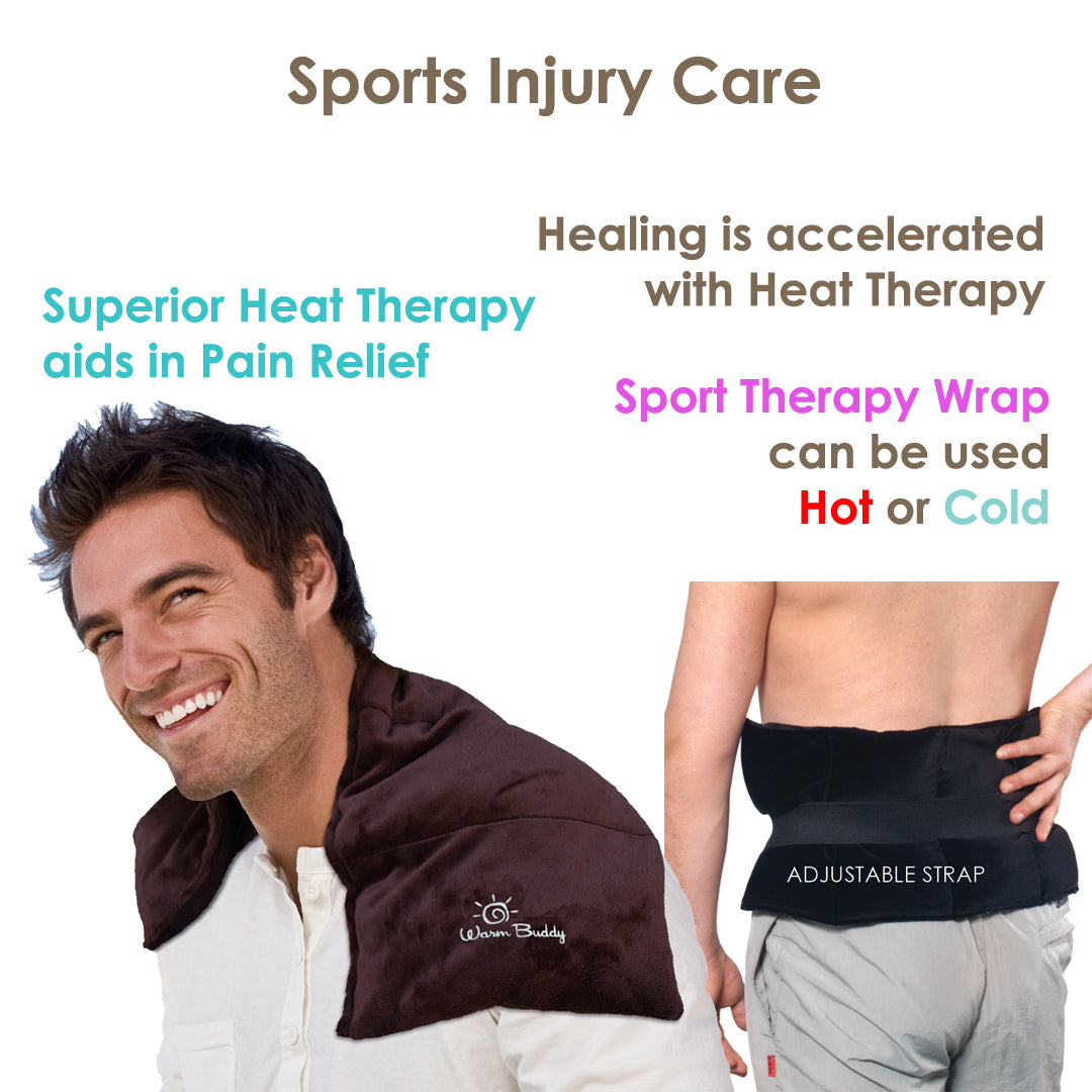 Warm Buddy Sport Therapy Wrap: Extra-Large Hot/Cold Pain Relief