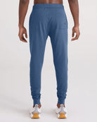 men's 3six five jogger sweatpant in washed indigo by Saxx