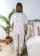 Western Blooms Boot Bouquet Peachy Jersey Tee/Jogger Set | PJ Salvage - PJ Salvage - Cloud Nine Pajamas